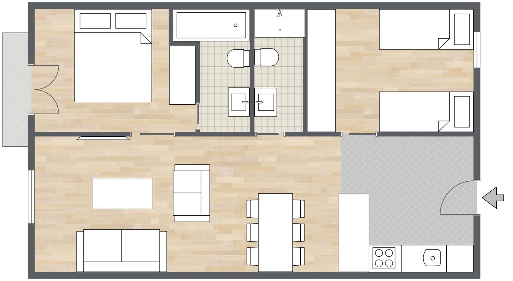 Aspasios Ramblas Apartament